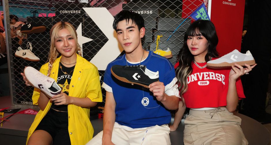 CONVERSE เปิดตัวรองเท้ารุ่นใหม่ล่าสุด RUN STAR TRAINER ได้ โฟร์ท ณัฐวรรธน์ เจนนิษฐ์ มายยู ตบเท้าเข้าแก๊งค์ Converse