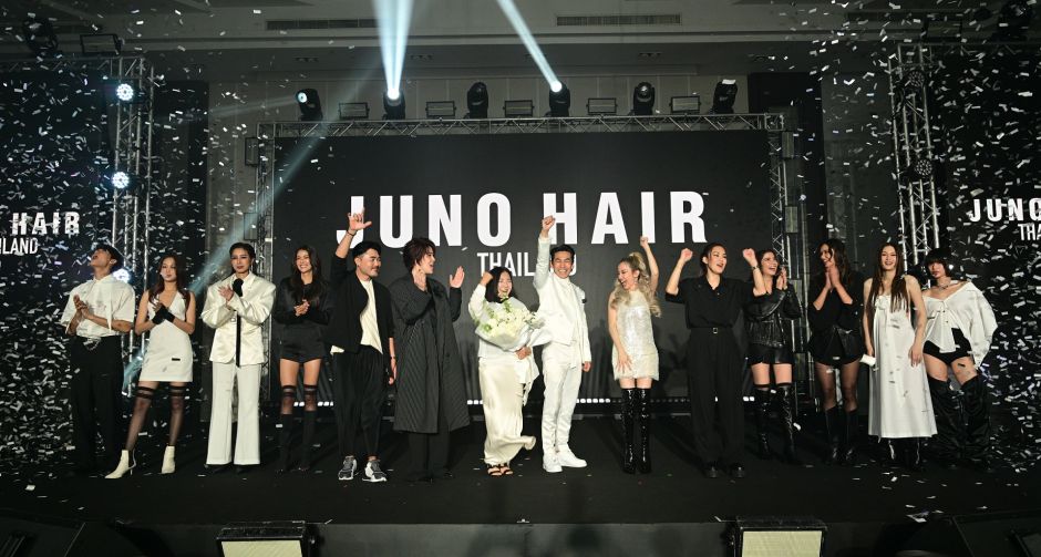 เหล่าเซเลบ-ดารา ร่วมแสดงความยินดี JUNO HAIR ซาลอนผมอันดับ 1 จากเกาหลี จัดงานเปิดสาขาแรกอย่างยิ่งใหญ่ใจกลางกรุงฯ