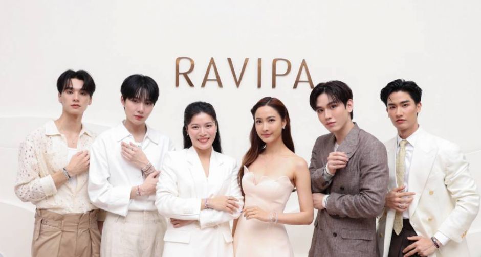 RAVIPA ขยายสาขาสู่แลนด์มาร์กใหม่ใจกลางกรุงฯ ชวน แต้ว ณฐพร เต ตะวัน นิว ฐิติภูมิ เก่ง น้ำปิง เปิดRAVIPA Concept Boutique 